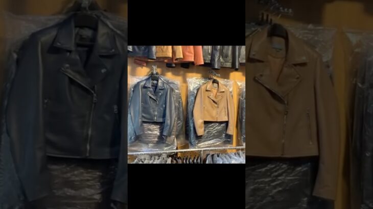 Ladies leather jacket