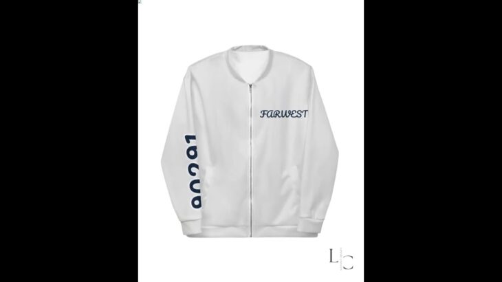 Light Grey Venice Bomber Jacket