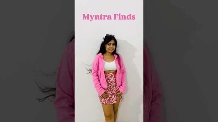 Myntra Finds 🌸💗 #shorts #viral #viralvideo #shortsvideo #fashion #affordable #myntra #jacket