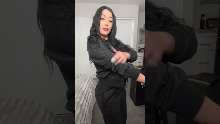 Sporty Two-Piece Set for Women #sporty #women #plain #jacket #mock #neck