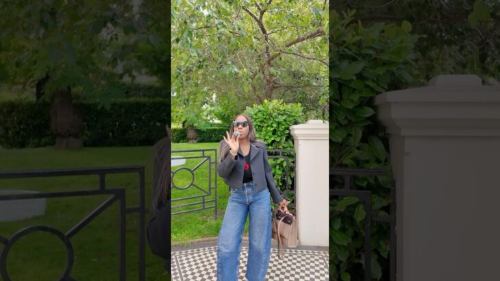 Styling my Gucci jacket with my favourite jeans! #gucci #jeans #styling