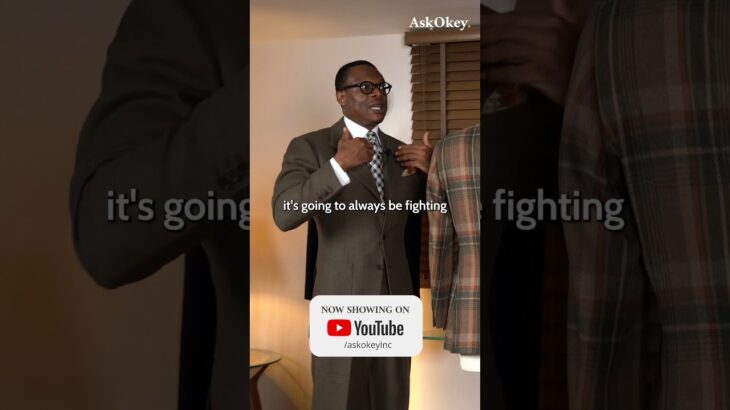 The Hand-Felt Collar of a Bespoke Jacket