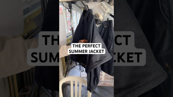 Ultra-Thin Denim Jacket For The Summer