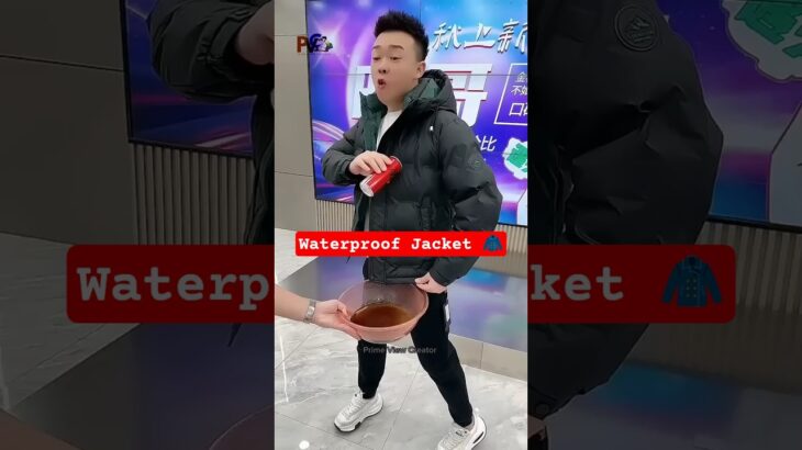 Waterproof Jacket 🧥 #trending #reels #ytshorts