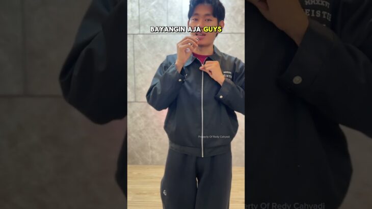 Work Jacket Boxy Hitam