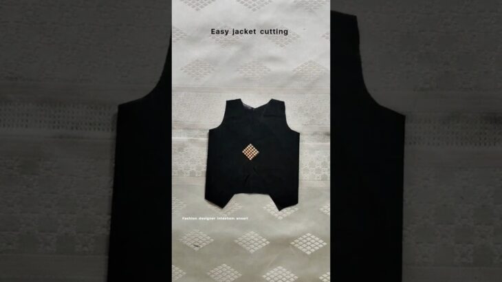 easy trick jacket cutting #shorts #viralvideo #jacket #fashiontrends #ytshort