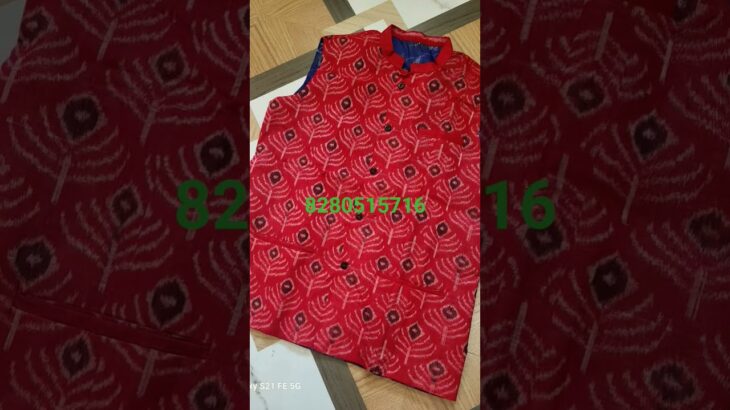 half jacket# sambalpuri jacket# gents#purehandlooms #cottonclothing