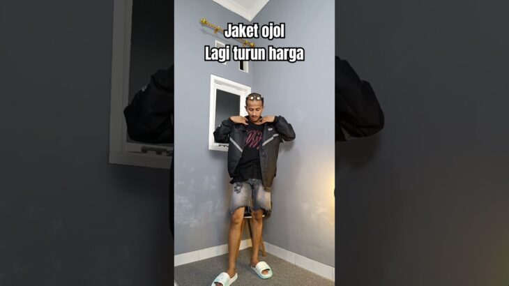 jaket ojol warna hitam #rekomendasi #jaket #jaketojol