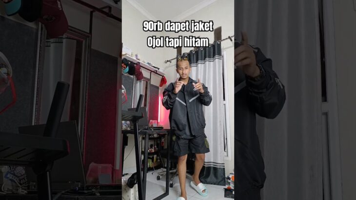 jaket ojol warna hitam #rekomendasi #jaket #ojol