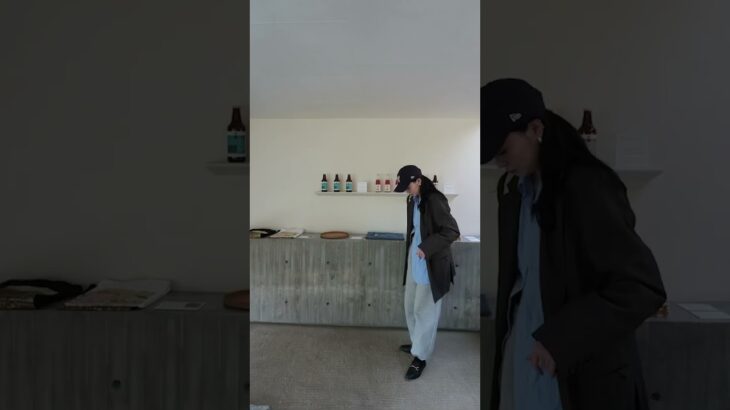 #熊本#熊本カフェ#九州カフェ巡り#コーデ#ジャケットコーデ#ワントーンコーデ#スウェットコーデ#シャツコーデ#グレーコーデ#グレージュ