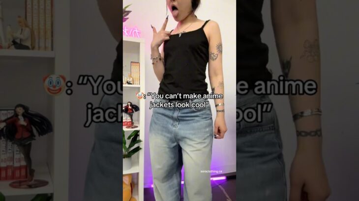 which anime jacket u choosing? #animefashion #anime #animeclothing