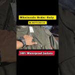 100% Waterproof Jackets Factory Ludhiana #ludhianawholesalemarket #jacket #shorts