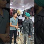 417km dur Punjab se aaye Customer🤩 Order Now: 9927316139 #punjab #goodleather #jacket #punjabi #new