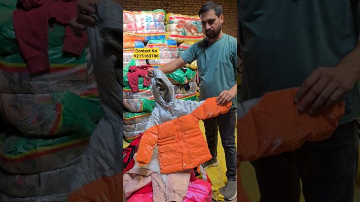 बच्चों का पार्का जेकेट फ्रेश पीस मात्र ₹70🧥 #jacket #jacketmarket #fashion  #panipatwholesalemarket