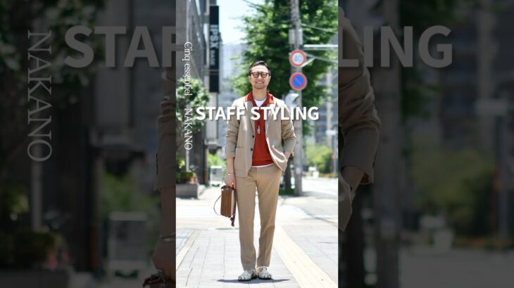 【Cinq essentiel】セットアップを使ったコロニアルな雰囲気のジャケットスタイリング #CIRCOLO1901 #チルコロ #ジャケット #メンズファッション #コーディネート