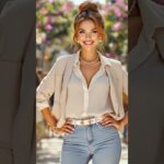 Feel Stunning in a New Jacket, Blouse & Skinny Jeans 🥀