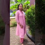 #Georgette jacket kurti with bottom..