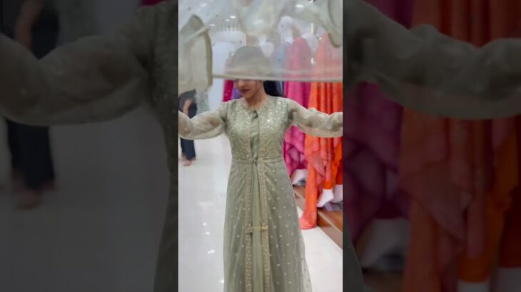 Heavy partywear jacket gown #larosaalappuzha