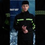 JBEE 937 Senior Raincoat Waterproof Jacket Motorcycle Raincoat Breathable Reflective Hooded Raincoat
