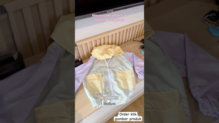 Jaket anak parasut buat sekolah