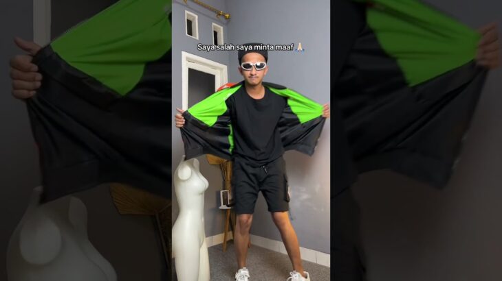 Jaket bolak balik #rekomendasi #ootd #jaket