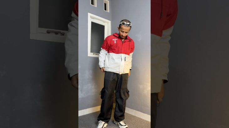 Jaket gorpcore keren #rekomendasi #ootd #jaket