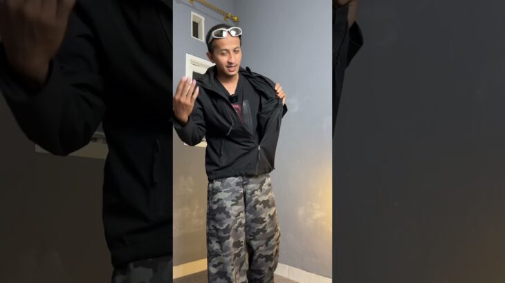 Jaket gorpcore troublemaker #rekomendasi #outfit #outfitideas