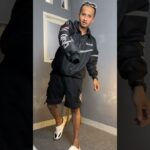 Jaket grab hitam #rekomendasi #outfit #jaket