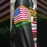 Men’s Vanson Racing Leather Jacket – Moto Style, Multi-Patch Cowhide, Custom Biker Fit