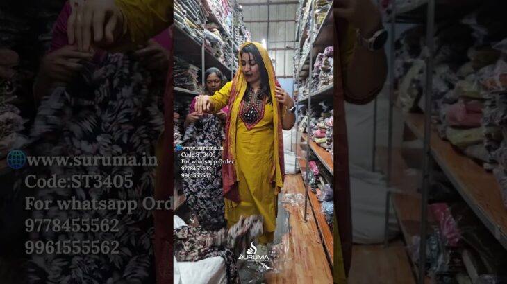 ST3395- CASUAL WEAR LONG TOP AND JACKET : www.suruma.in •