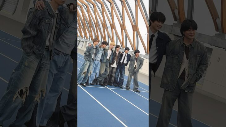 【SixTONES】16thシングル「Stargaze」ジャケット撮影の裏側 #SixTONES_Stargaze #shorts