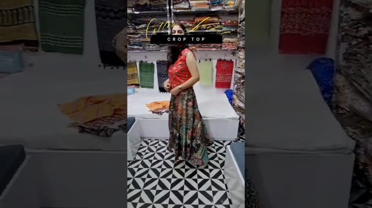 Styling the Perfect Cotton Jacket Crop Top | Indecraft Lookbook