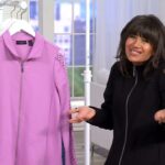 Susan Graver Weekend Stretch Marina Knit Zip-Front Jacket w/ Lace on QVC