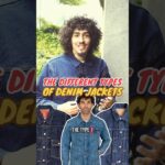 THE DENIM JACKET TYPES #mensfashion #menswear #fashion #style #shorts #denimjacket #denim #selvedge