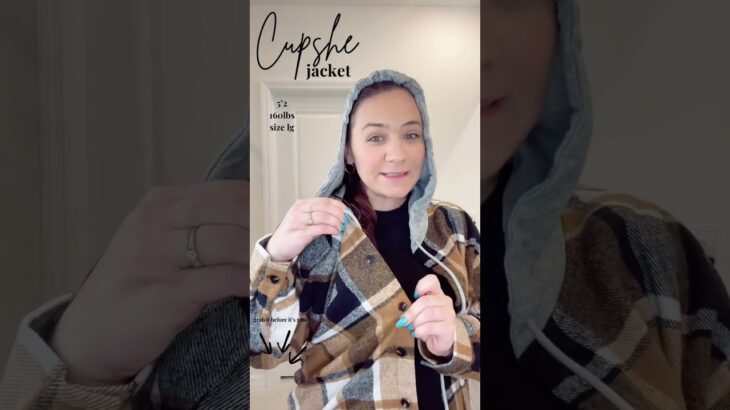 The best plaid jacket for fall! #fallfashion #cupshe #shopcupshe #fashion #tiktokshop