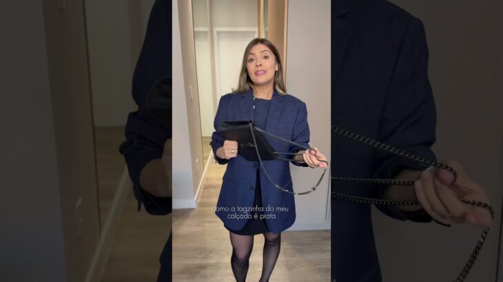 Um blazer masculino tem o seu valor, quem mais gosta desse estilo, com peças pesadas e um toque fem