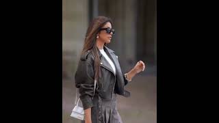 Vintage Faux Leather Jacket for Women – Stylish Fit