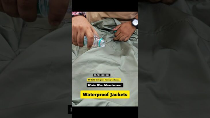 Waterproof Jackets Wholesale Market #jacket #windcheater #wholesale #shorts