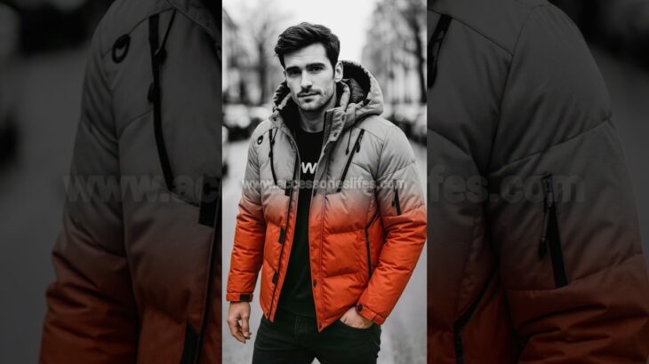 🔥 Winter Down Jacket for Men | Multi-Pocket Outdoor Coat ❄️
