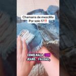 Women’s Casual Denim Jacket | Spring Glow Up Style #mezclilla #lona #jacket