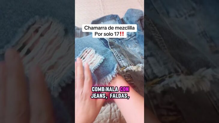 Women’s Casual Denim Jacket | Spring Glow Up Style #mezclilla #lona #jacket