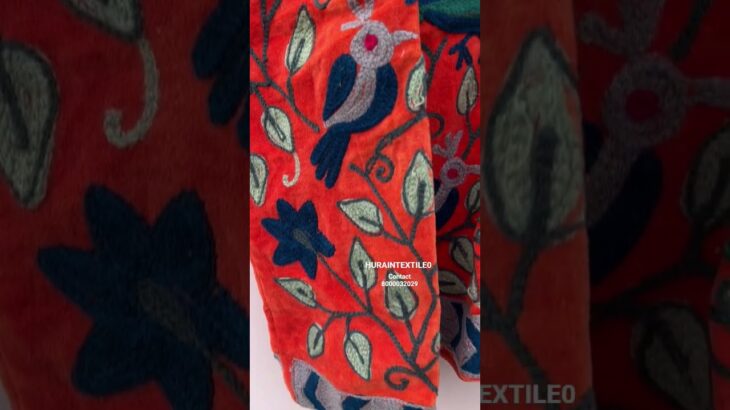 indian suzani velvet embroidery jacket wholesale retail inquiry whatsapp 8000032029 #huraintextile0