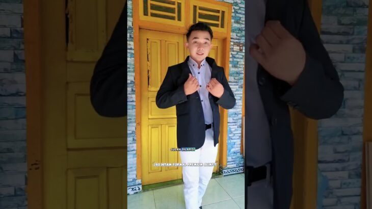 rekomendasi jas blazer formal pria slimfit premium #jaspria#jasblazerpria
