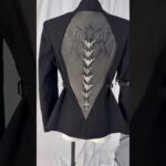 脊椎骨格のゴシックジャケット #shorts