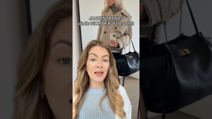 top 5 JACKEN TRENDS 😍💗 #trends #jacket