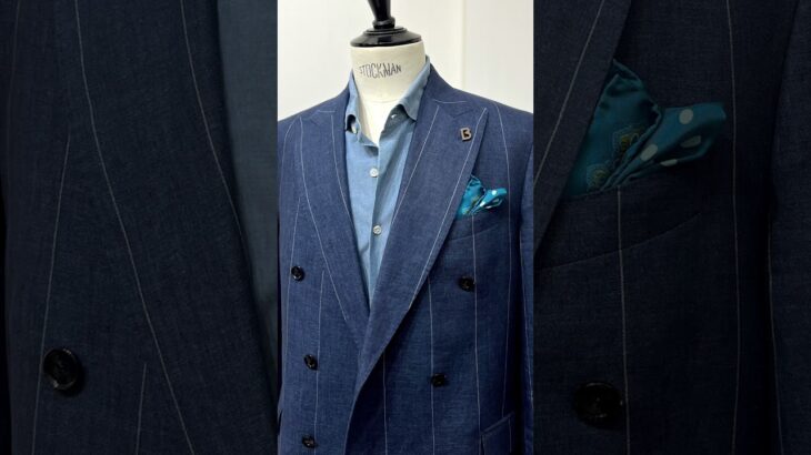 ブレラスミラノのダブルジャケットコーデ💙💙💙