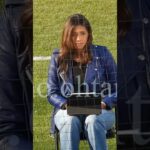 現地映像‼️￼今日のワトソンさんは、ドジャースブルーのライダージャケットをかっこよく着こなしてました￼‼️