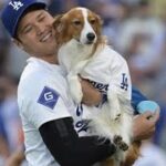 デコピン、レッドカーペットで登場は？昨年はジャケットの裏地でプリントがびっしり　大谷翔平は愛犬の成長を語る