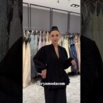 2131Y24 – Jacket Bead Embroidered Balloon Sleeve Pants Suit