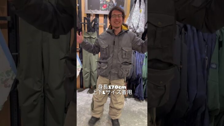 25-26 nomadik🌈🌈本厚木スタッフで着てみた☺️🌼 #nomadik #スノーボード #スノボ #スノボウェア #snowboarding #snowboard